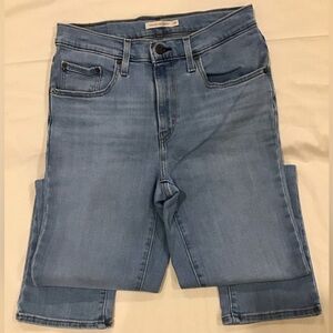 Levi’s 724 high rise straight jeans